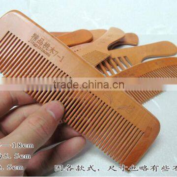 Hottest Keep Healthy Personalized Wide Tooth Natural Wooden Hair Brush Comb photo-2