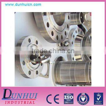 Large-diameter carbon steel flat flange UNI