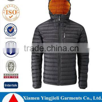 Factory Custom High Quality Ultra Light Duck Down Jacket For Men