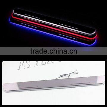 led moving door scuff door sill plate for honda odyssey accord crosstour fit crv