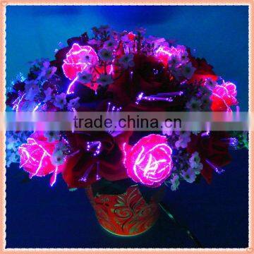 Home Interior Decoration Flower / Luminescent Rose / Colorful