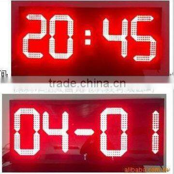 led temperature/humidity/time/date display/outdoor led clock time date temperature sign