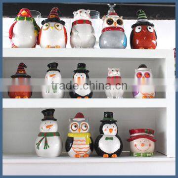 Christmas Decorations for Home Cartoon Ceramic Jar photo-1