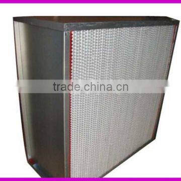 Box type High temperature resistance hepa air filter