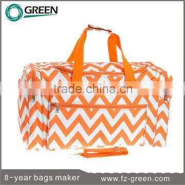 Shoulder type gym tarpaulin duffel bag