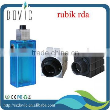 new look ! rubik square rda atomizer/turbo rda directly from TOBECO