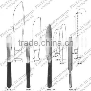 Autopsy and Cartilage Surgical Knives Medical Instruments Virchow Knife