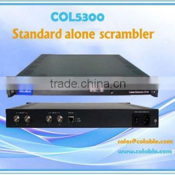 COL5300 DVB digital channels standard alone scrambler supporting 4 CAS