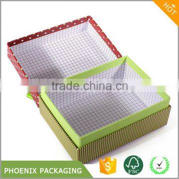 2016 Hot sale present cardboard box