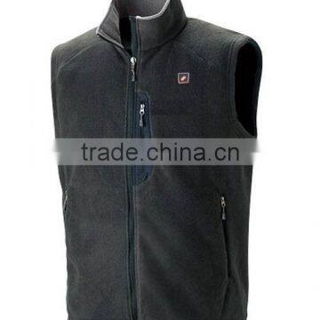 Sleeveless Women Polar Fleece Carbon Fiber Battery Heated thermal Vest