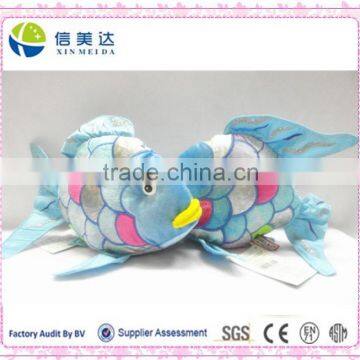 beautiful colorful sea fish plush toy/cute little fish plush doll