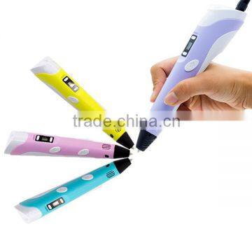 Best seller New Design web plastic 3D pen the printed pen site