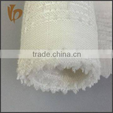 pure linen half-bleached fabric for wholesale