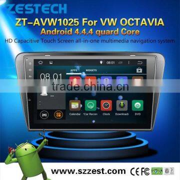 10.2'' Android 4.4 system car dvd player for VW Series