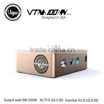 Gold Vape Connexx Vtm 100W mini Tc Box Mod, alibaba express products mini vtm 100W