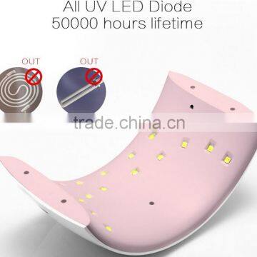 2016 China Best Selling Nail Lamp 18K 18W 36W 48W Factory Ccfl Lamp Led Nail 24 uv Lamp 24w Gel Curing Ccfl Lamp for Oem photo-6