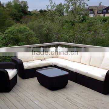 Unique Poly Rattan Outdoor Furniture Garden Sofa Set Outdoor Wicker Furniture(1.2mm Alu Frame With Powder Coated) photo-4