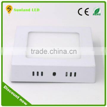 Alibaba China Wholesale Price Super Slim High Bright 12W 1200 lumen CE RoHS IP33 cheap super bright led panel light 12w