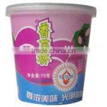 7 oz ice cream paper cup with lid