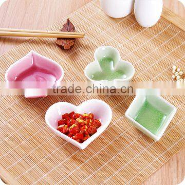 Wholesale Ceramics Tableware Cheap Unique Sauce Dish