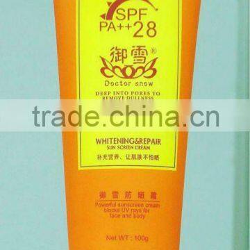 SPF PA++28 deep into whitening&repair sunscreen cream sun cream sunblock creammultiple sun protection cream