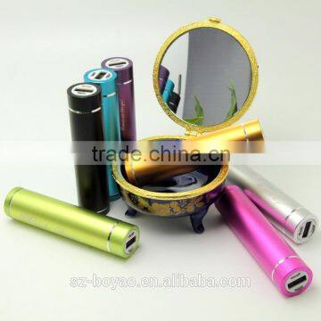 2016 Cylinder Shape Power Bank, Power Bank With LED Light, photo-3