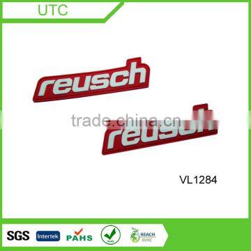 Custom silicone patch logo for garment