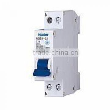 Nader, NDB1 Series MCB (1P+N) Circuit Breaker