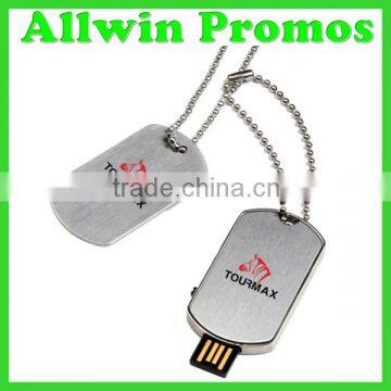 Personalized Custom Dog Tag USB Drive