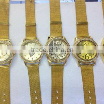 2015 oem japan quartz cheap and high quality gold watch