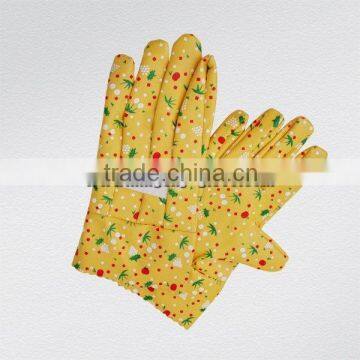 Lady's cotton garden glove