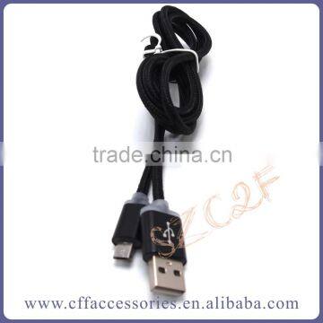 High Quality Metal Braided for iPhone Charger USB Cable Wholesale Bulk