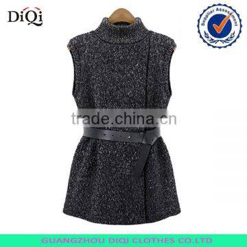 Newest Arrival sleeveless winter women pullover sweater vest