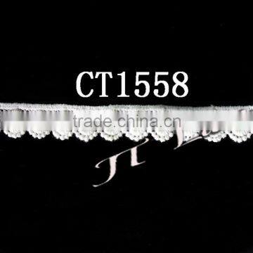 Guangzhou Garment Accessory embroidery lace trimming CT1558