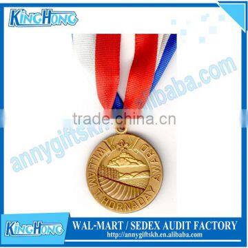 Wholesale Production School Cheap Award Running Military Medal