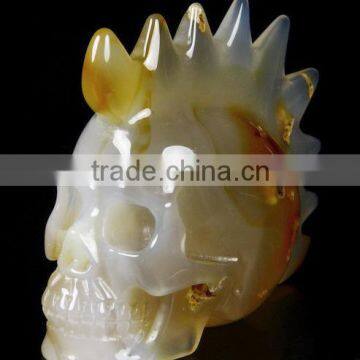 agate gift craft skulls for sale