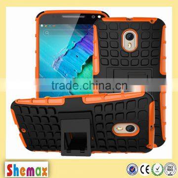 for moto x style case/mobile phone back cover/PC+TPU tank style combo phone case for motorola moto x style