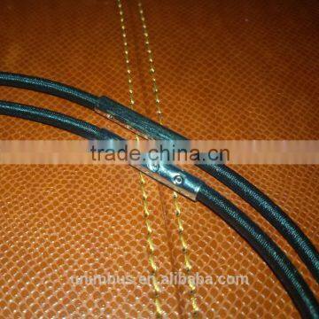 Elastic Cord Loop with Metal Clip for Menu