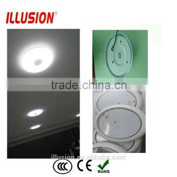 high bright low decay surface mounted led ceiling light 12w