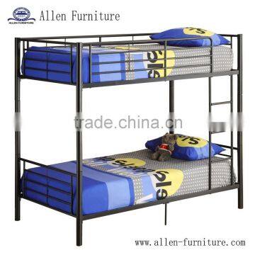 Heavy duty steel metal bunk bed, twin over twin, loft bed, children's bedroom suite