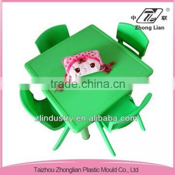 Children Size Plastic Small Colorful High Quality Dining Table and Chair photo-6