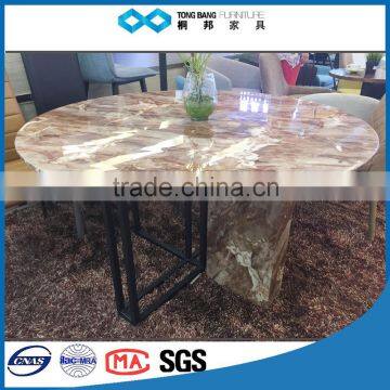 TB Living Room Center Table Italian Marble Inlay Table Top