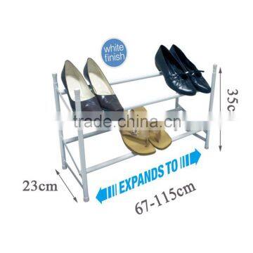 2 Tiers Powder Coating New Design Shoe Rhvack Shoe Rack photo-6