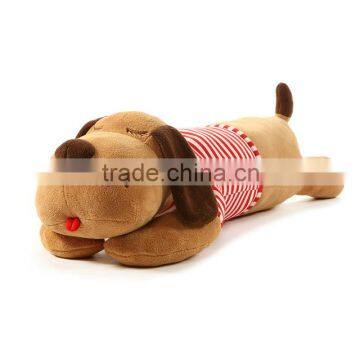 Cute dog pillow with clothing