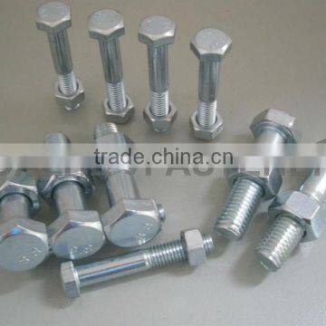 Hex bolts with nut