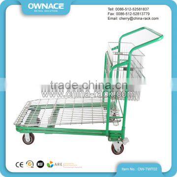 Supermarket And Warehouse Trolley Transport Cart