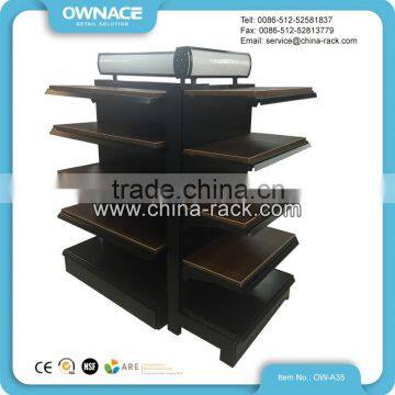 Wooden Color Bracket for Shelf Chinese Antique Display Shelf