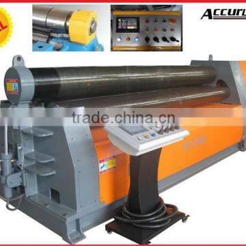 W12-16*2500 CNC Touch Screen Hydraulic Plate Sheet Rolling Bendr Machine with PLC