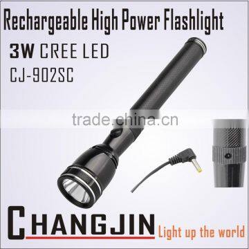 2016 High Power Aluminum Alloy LED Rechargeable Flashlight photo-2