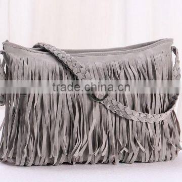 New Fashion Fringe Tassel Cross Body Bag Women's Handbags Messenger Bag Lady Cross Body Shoulder Bag photo-4